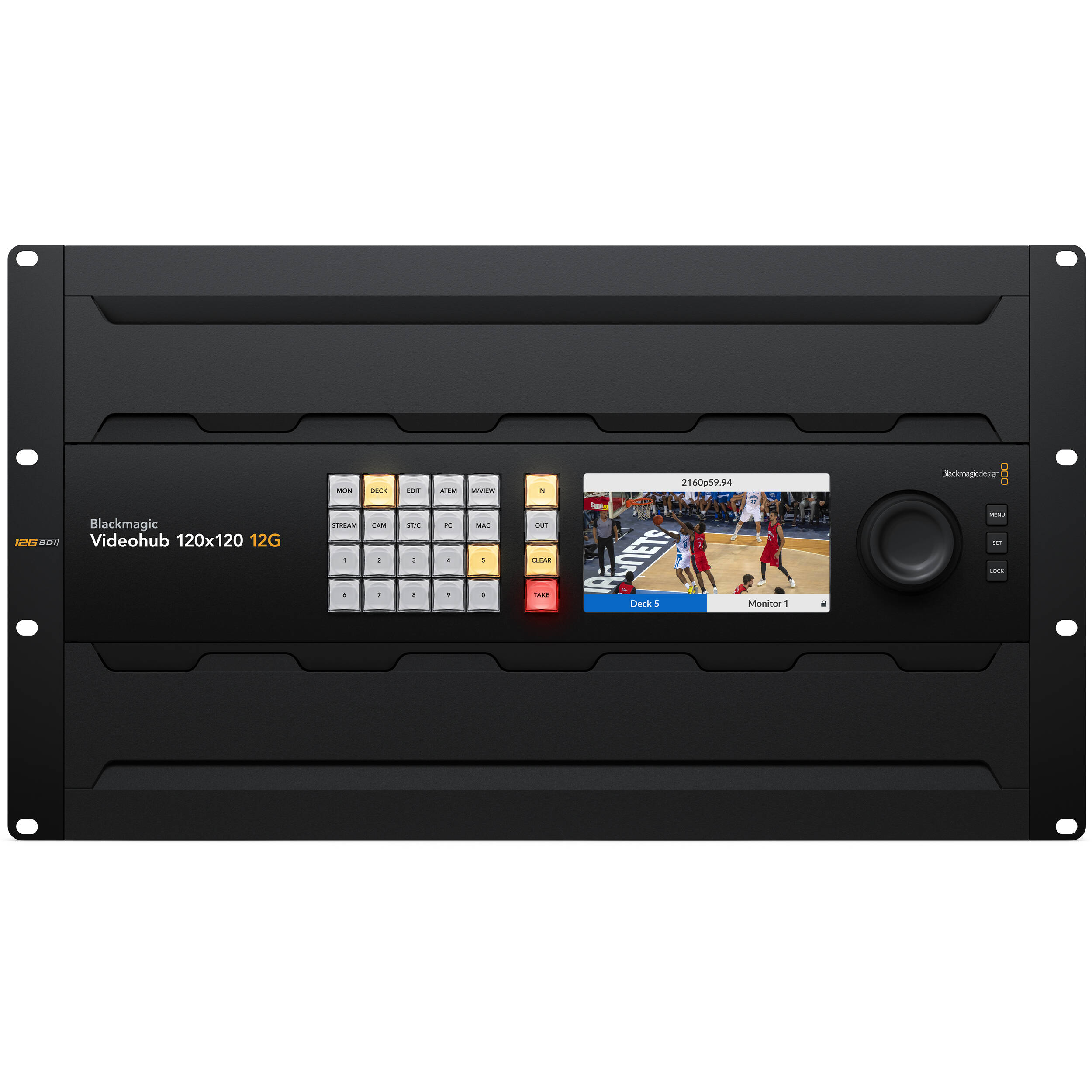 Blackmagic Design Videohub 120x120 12G Routing Switcher