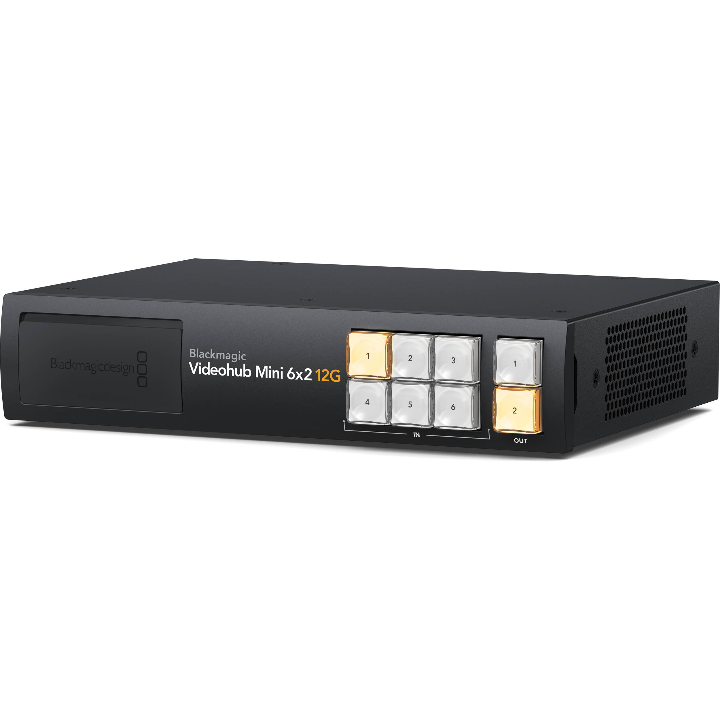 Blackmagic Design Videohub Mini 12G Router - 1/2U Rack