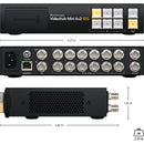 Blackmagic Design Videohub Mini 12G Router - 1/2U Rack