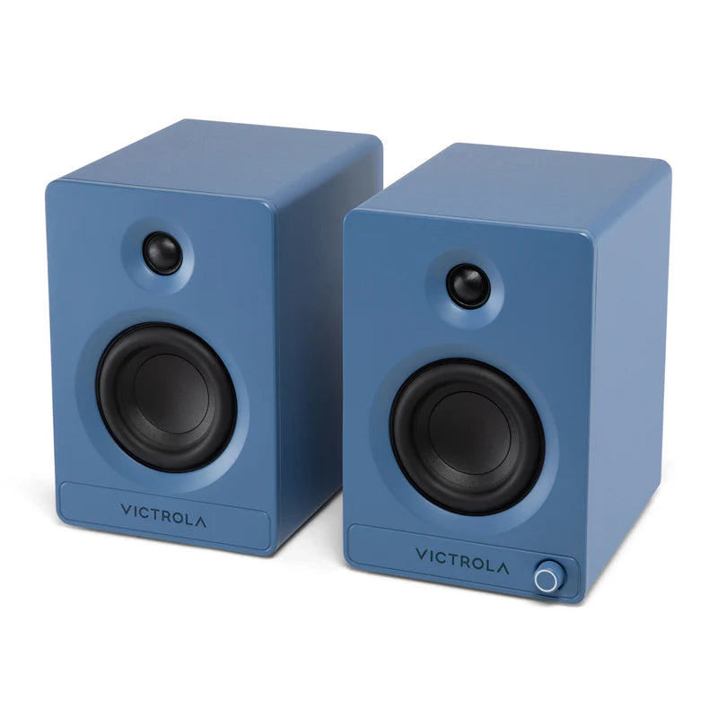 Victrola Tempo Bluetooth Bookshelf Speakers - set of 2 (Black)