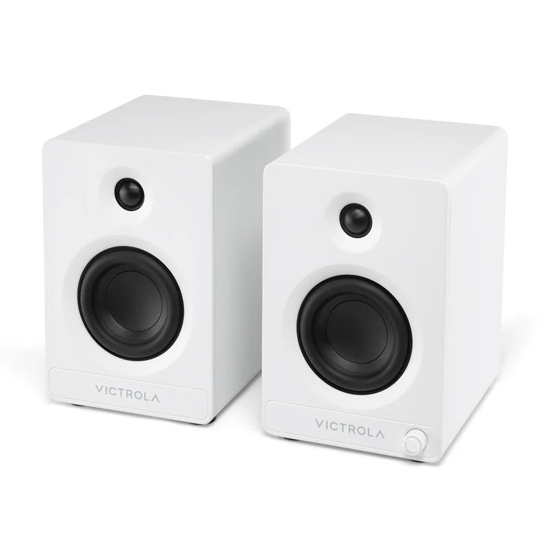 Victrola Tempo Bluetooth Bookshelf Speakers - set of 2 (Blue)