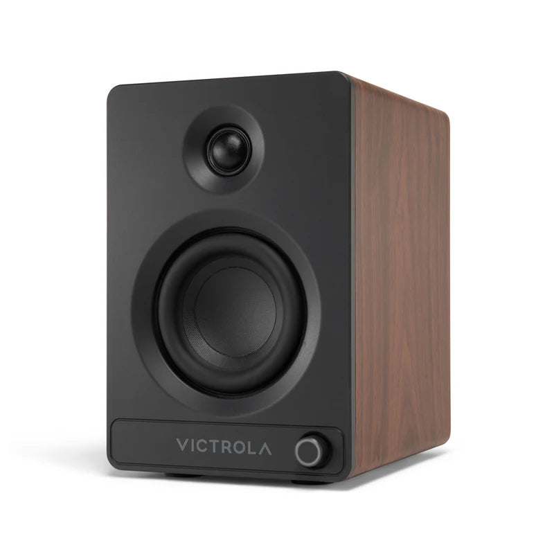 Victrola Tempo Bluetooth Bookshelf Speakers - set of 2 (Blue)