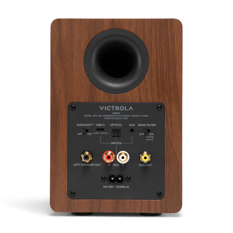Enceintes bibliothèque Bluetooth Victrola Tempo - lot de 2 (Vert)