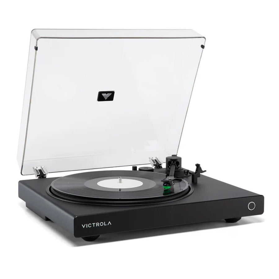 Victrola Wave Bluetooth Turntable with Auracast (Black)