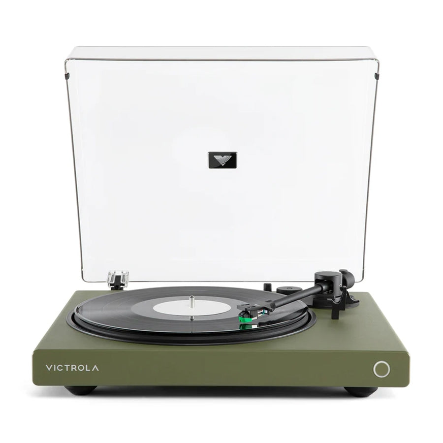 Platine vinyle Bluetooth Victrola Wave avec Auracast (Vert)