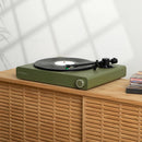 Victrola Stream Onyx Manual Two-Speed Turntable with Ortofon OM 5E & Sonos (Green)
