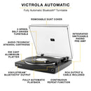 Platine vinyle automatique à deux vitesses Victrola avec Bluetooth (vert)