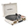 Victrola Venture Suitcase Record Player with Bluetooth (Oak)