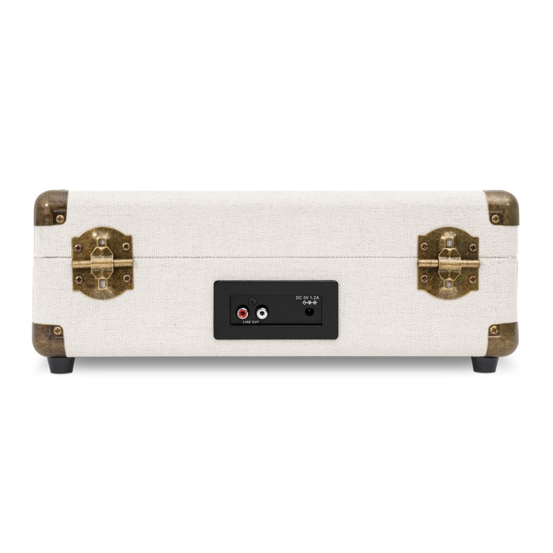 Victrola Venture Suitcase Record Player with Bluetooth (Oak)