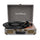 Victrola Venture Suitcase Record Player with Bluetooth (Walnut)