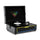 Victrola Journey Glow Illuminated Suitcase Record Player (Black)