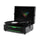 Victrola Journey Glow Illuminated Suitcase Record Player (Black)