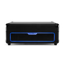 Victrola Journey Glow Illuminated Suitcase Record Player (Black)