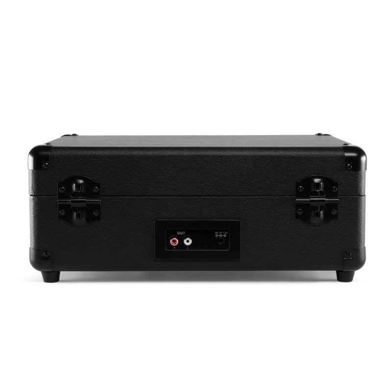 Victrola Journey Glow Illuminated Suitcase Record Player (Black)