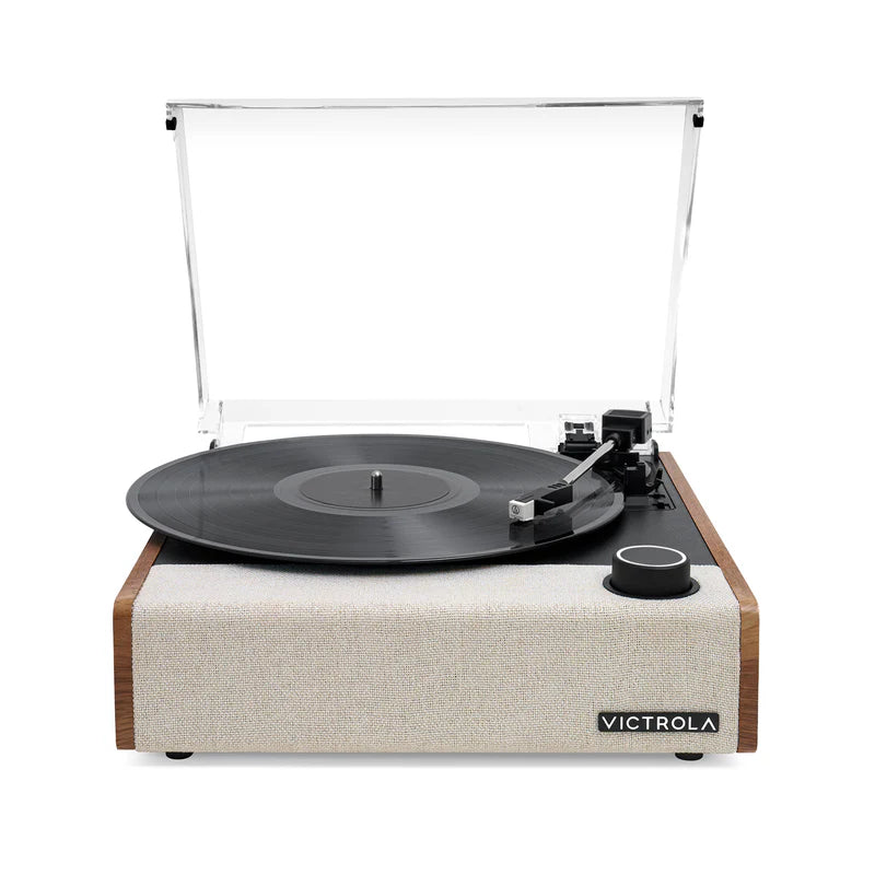 Victrola Eastwood II Manual Three-Speed Turntable with Bluetooth (Black)