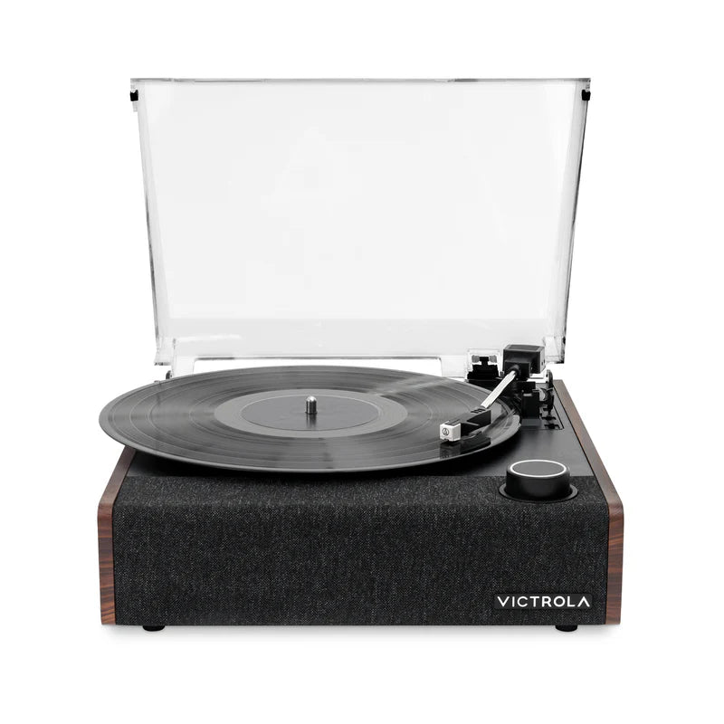 Victrola Eastwood II Manual Three-Speed Turntable with Bluetooth (Black)