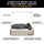 Victrola Eastwood II Manual Three-Speed Turntable with Bluetooth (Black)