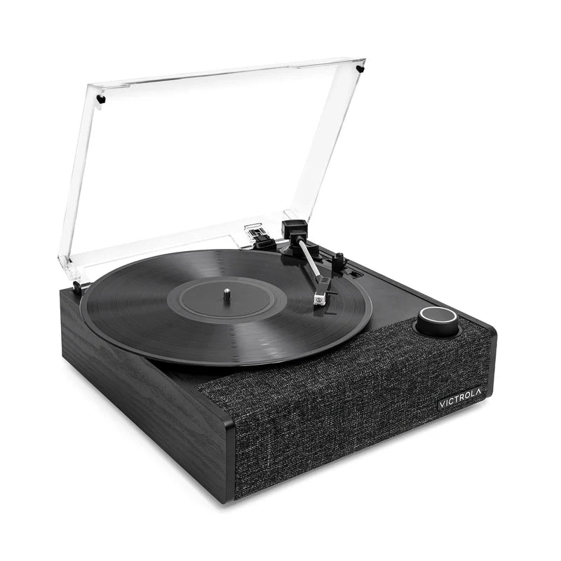 Victrola Eastwood II Manual Three-Speed Turntable with Bluetooth (Black)