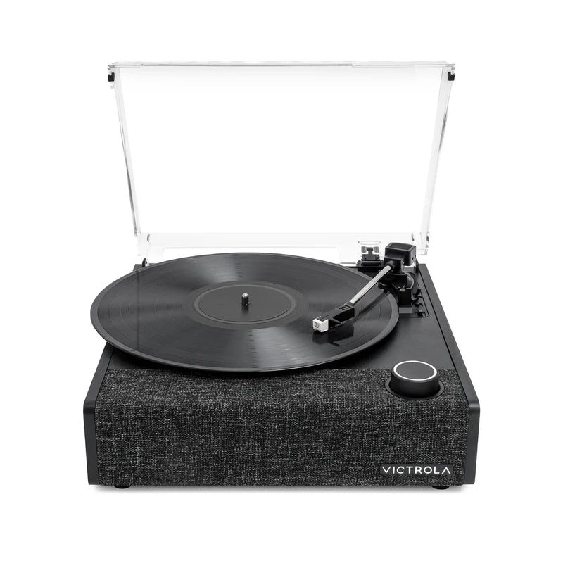 Victrola Eastwood II Manual Three-Speed Turntable with Bluetooth (Black)
