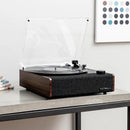 Victrola Eastwood II Manual Three-Speed Turntable with Bluetooth (Espresso)