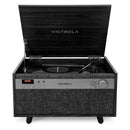 Victrola Century 6-in-1 Bluetooth Music Center with Turntable (Black)