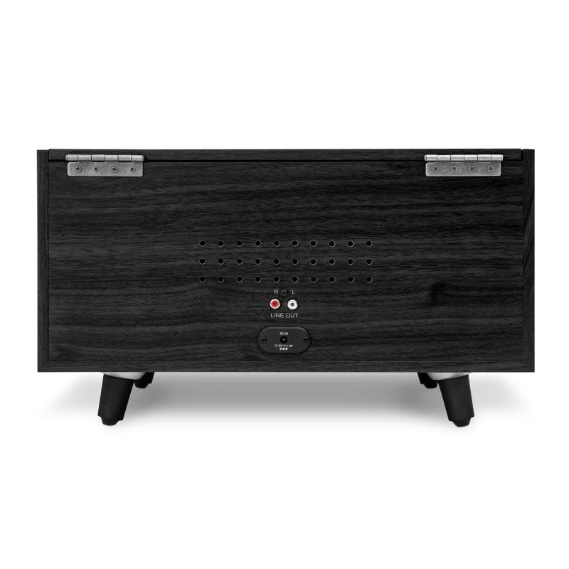 Victrola Century 6-in-1 Bluetooth Music Center with Turntable (Black)