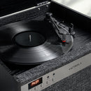 Victrola Century 6-in-1 Bluetooth Music Center with Turntable (Black)