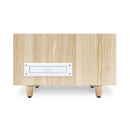 Victrola Century 6-in-1 Bluetooth Music Center with Turntable (Natural)
