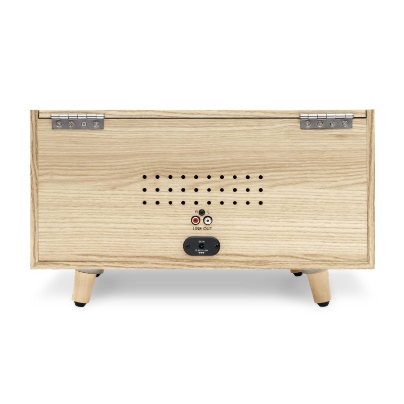 Victrola Century 6-in-1 Bluetooth Music Center with Turntable (Natural)