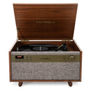 Victrola Century 6-in-1 Bluetooth Music Center with Turntable (Walnut)
