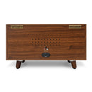 Victrola Century 6-in-1 Bluetooth Music Center with Turntable (Walnut)