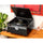 Victrola Century Signature 6-in-1 Wood Record Player (Black)