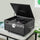 Victrola Century Signature+ 6-in-1 Wood Record Player (Black)