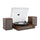 Victrola Harmony Shelf Turntable System (Black)