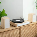 Victrola Harmony Shelf Turntable System (Walnut)