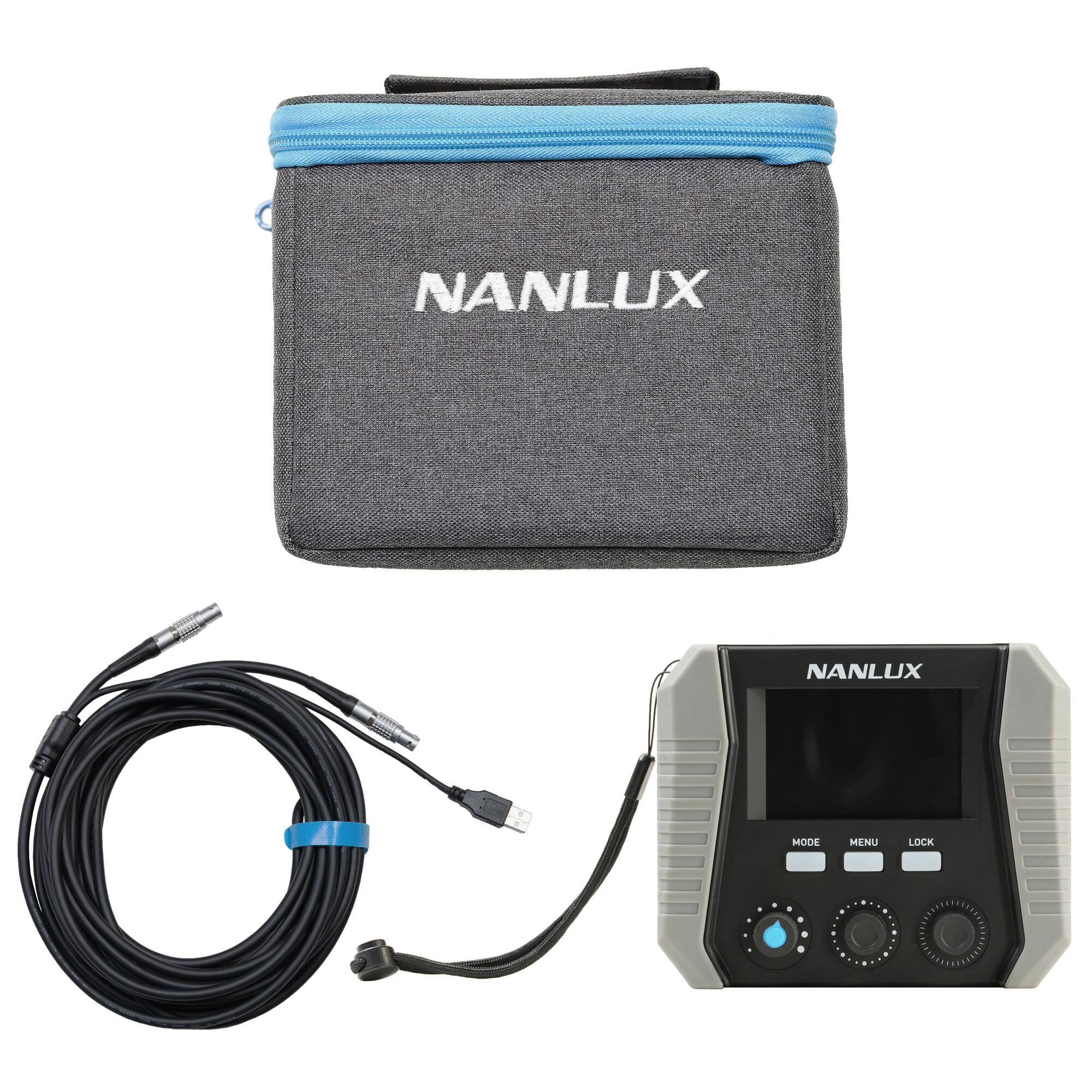Contrôleur câblé Nanlux 6 Pin pour Dyno & Evoke Series