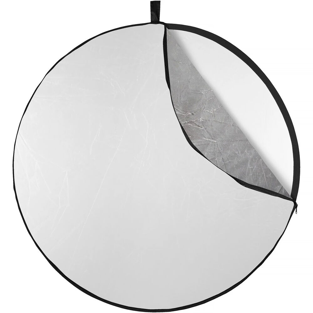 Collapsible 2-in-1 Silver/White Bounce Reflector (40)