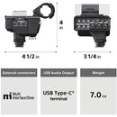 Sony XLR-A4 XLR Adapter