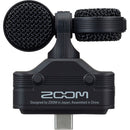 Microphone stéréo central Zoom Am7 pour appareils Android avec connecteur USB-C
