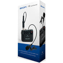 Enregistreur de terrain portable ultracompact Zoom F2 avec microphone Lavalier