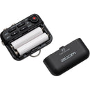 Enregistreur de terrain portable ultracompact Zoom F2 avec microphone Lavalier