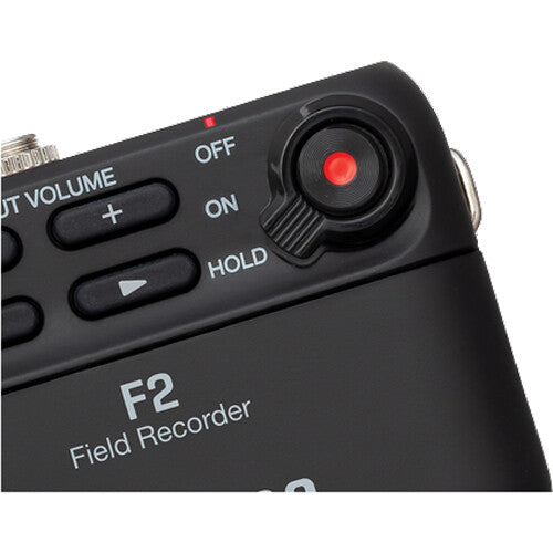 Enregistreur de terrain portable ultracompact Zoom F2 avec microphone Lavalier