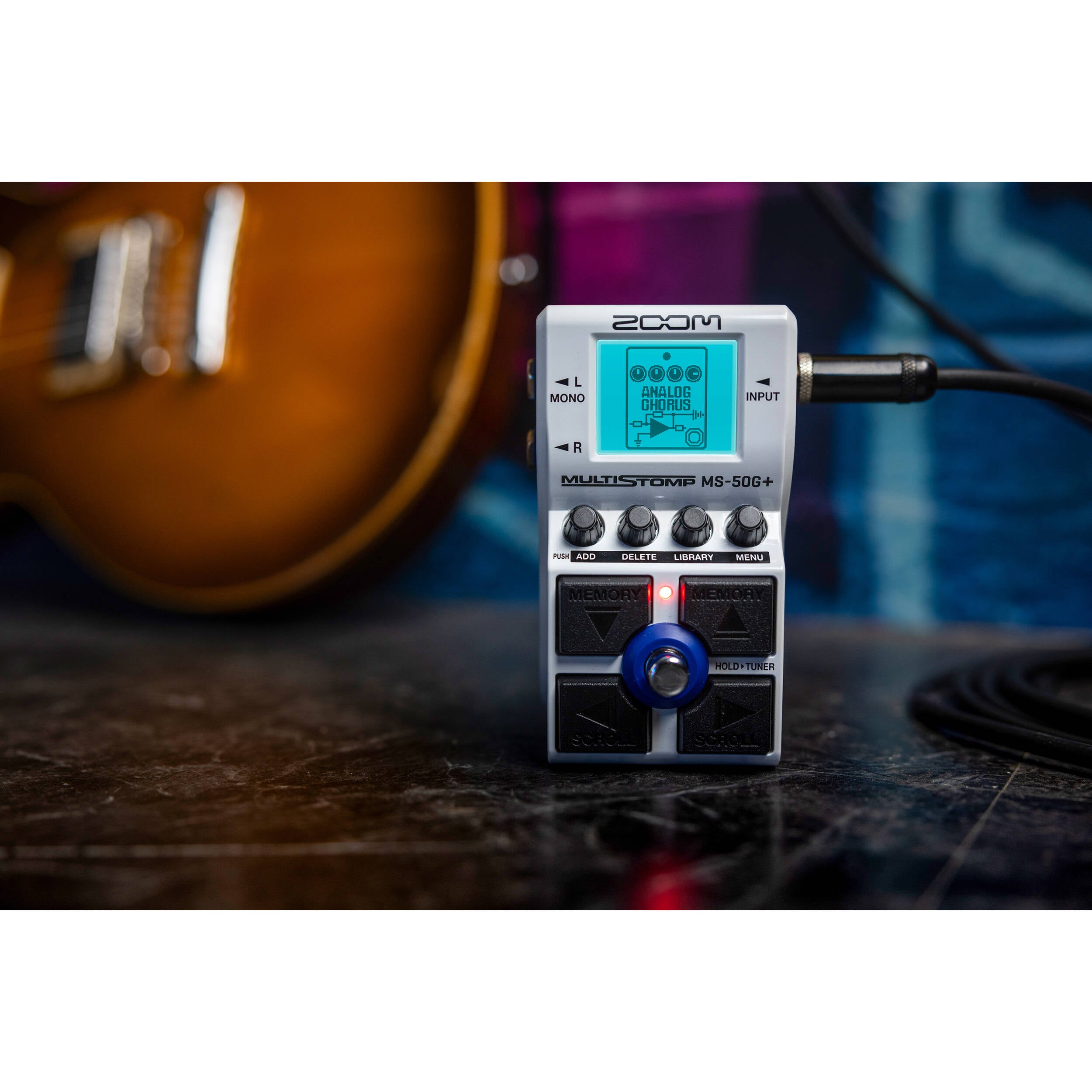 Zoom MS-50G+ MultiStomp Multi-FX Guitar Pedal
