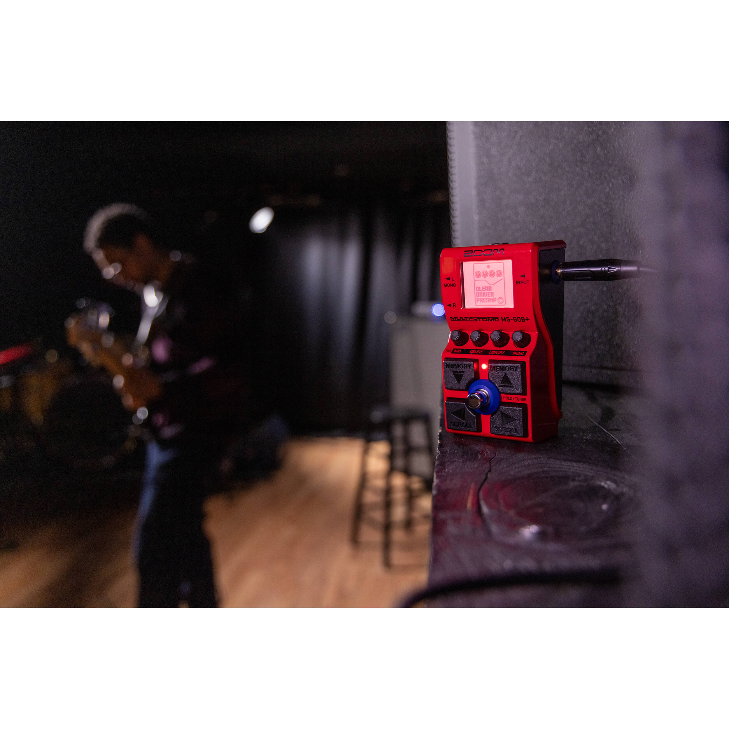 Zoom MS-60B+ MultiStomp Pédale de basse multi-effets