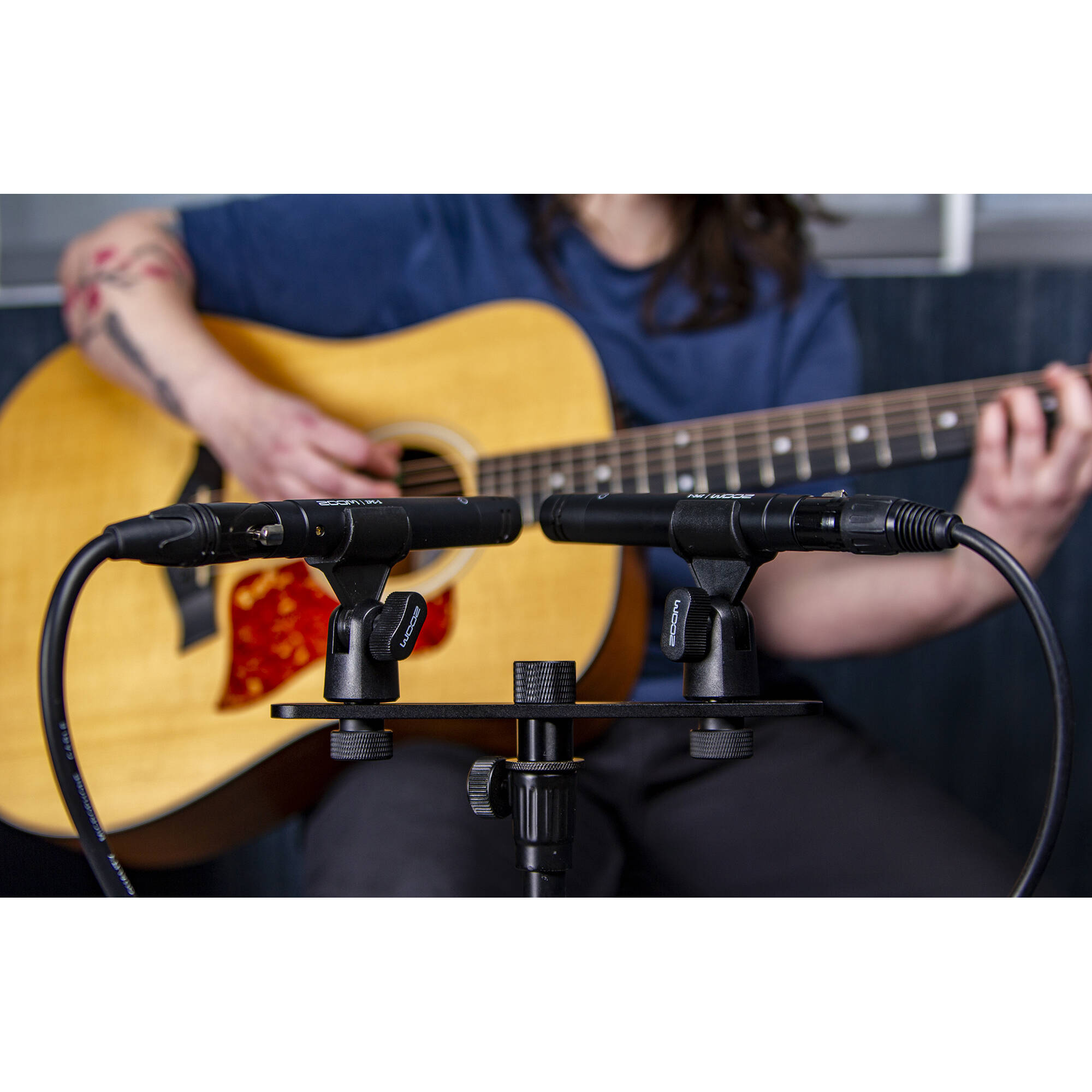 Zoom ZPC-1 Cardioid Pencil Condenser Microphones (Matched Pair)