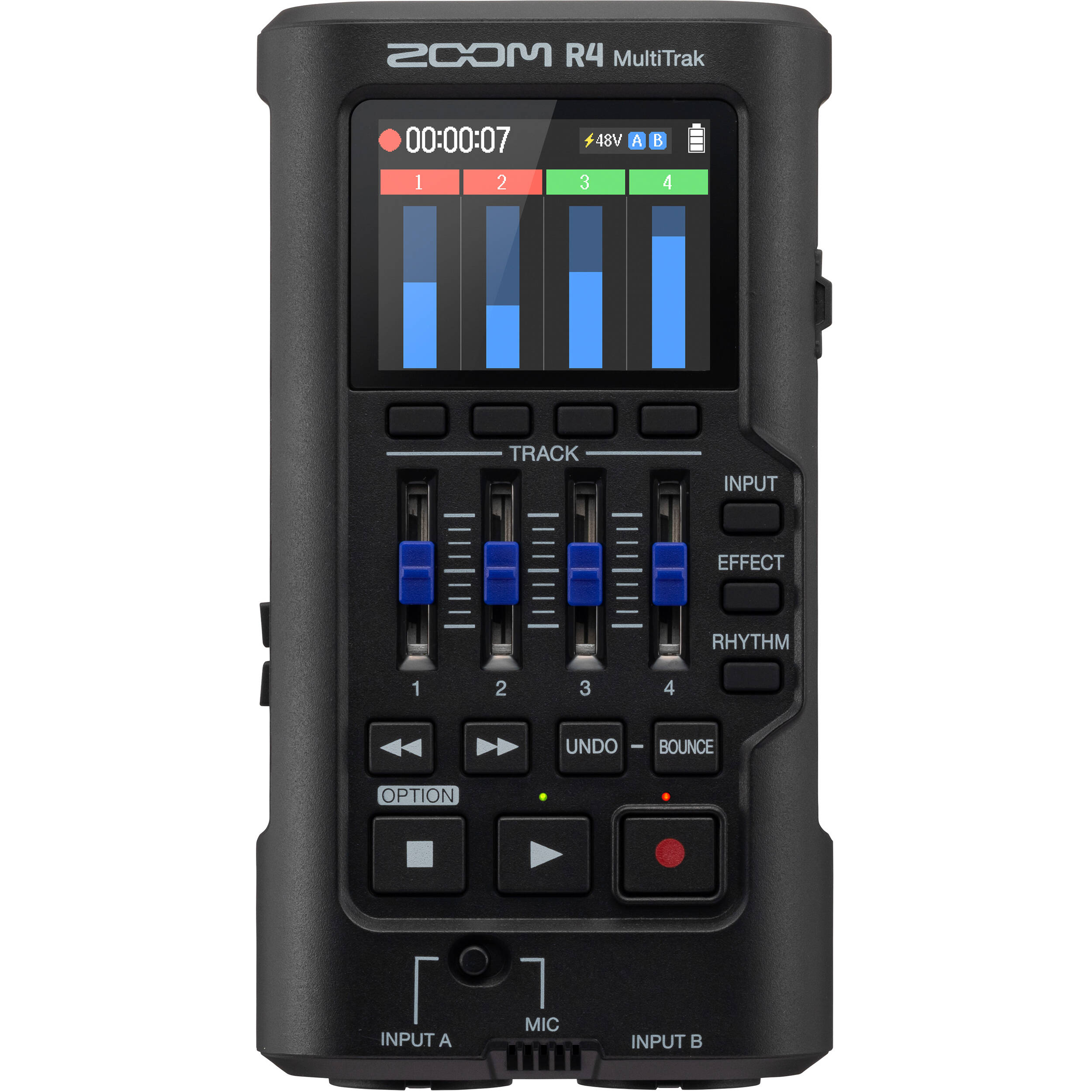 Zoom R4 MultiTrak 32-Bit Float Recorder with Stereo Bouncing - Open Box