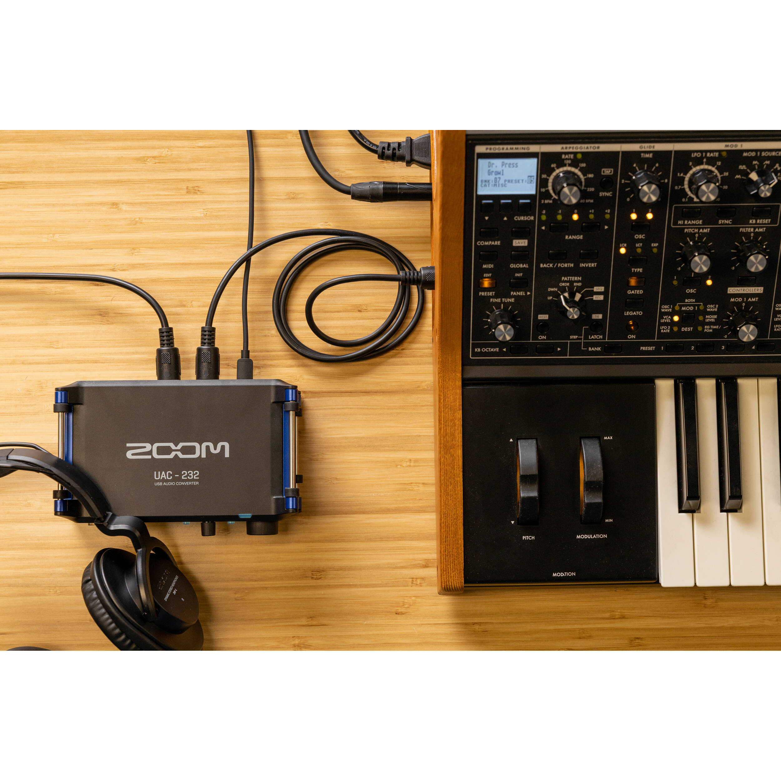 Interface audio USB-C Zoom UAC-232