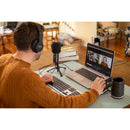Zoom ZUM-2 Podcast Mic Pack with ZUM-2 Mic, Headphones, Desktop Stand, Cable & Windscreen