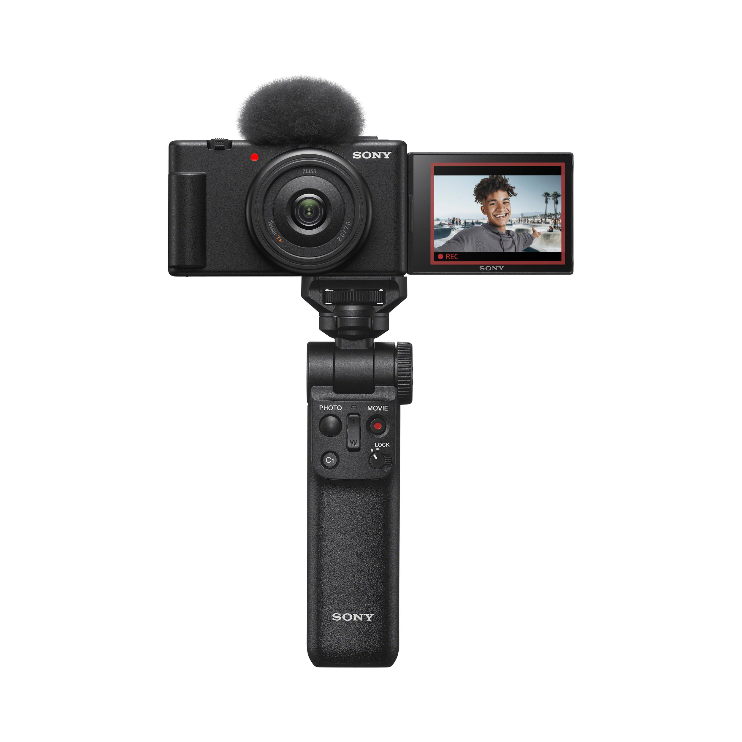Sony ZV-1F Vlogging Camera ZV1F/B 027242926288