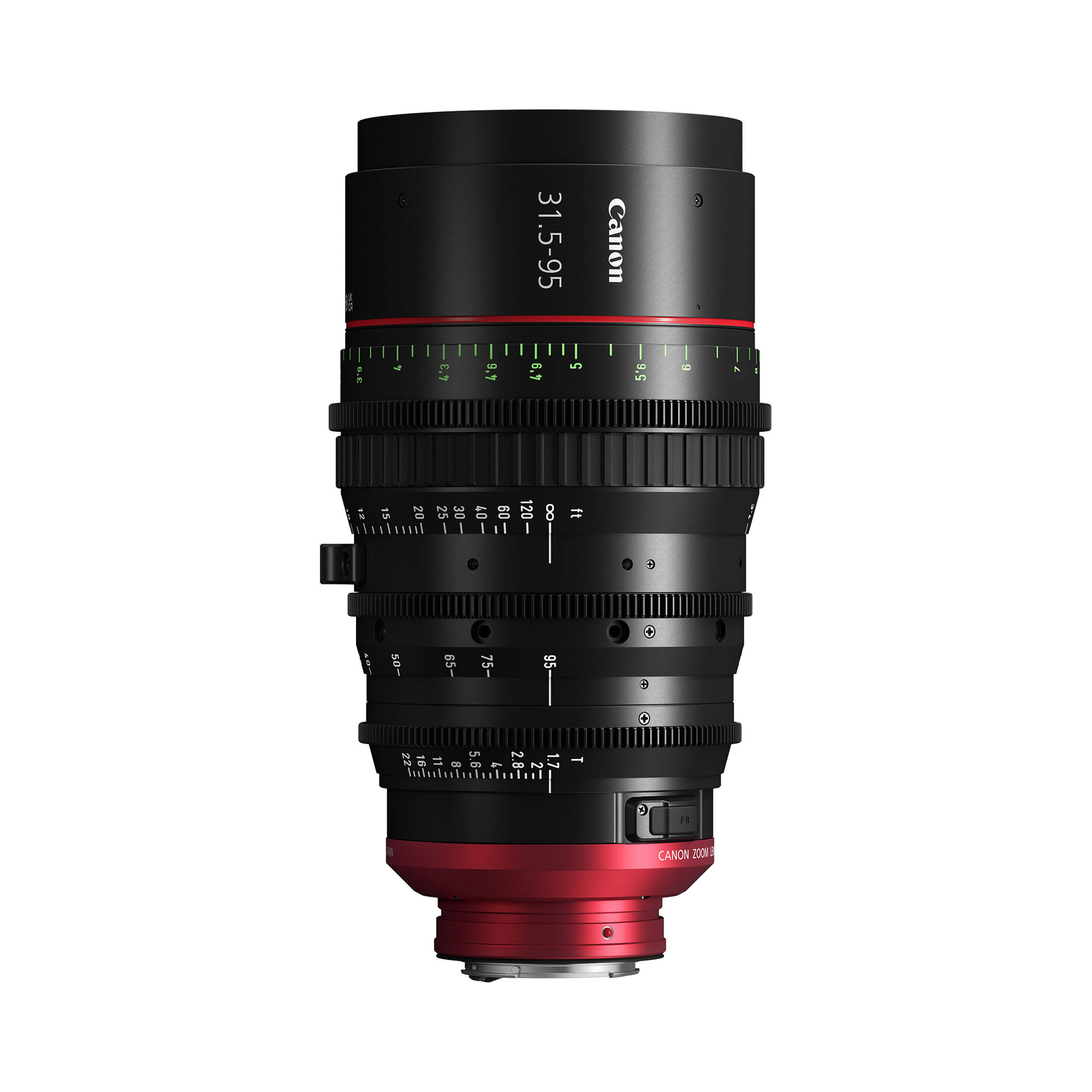 Canon CN-E Flex Zoom 31.5-95mm T1.7 Lens Super35 Cinema EOS Lens (EF Mount)